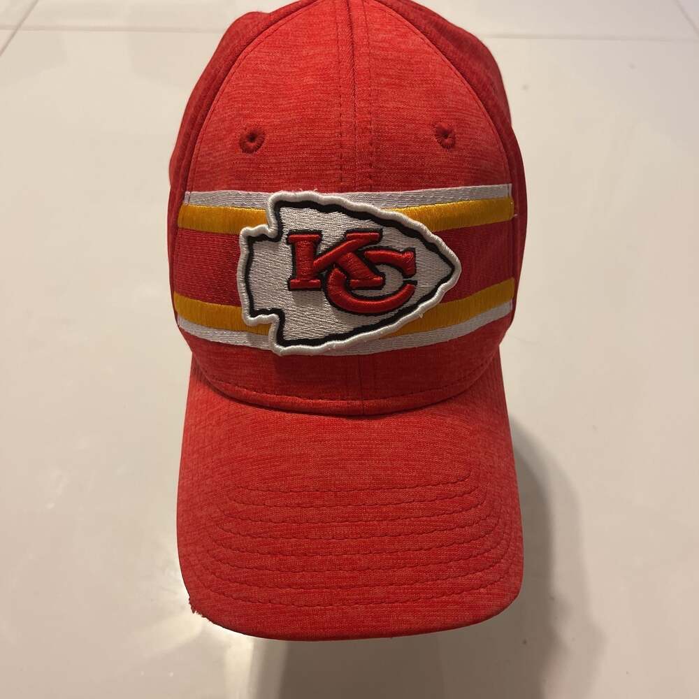 Kansas City Chiefs Red Adjustable NFL Baseball Cap Hat Team Apparel